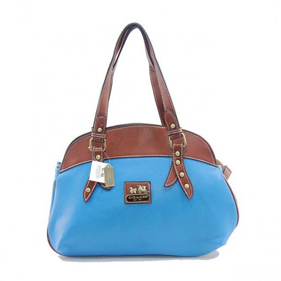 Coach Bleecker Bistro Large Blue Madison DIW - Click Image to Close